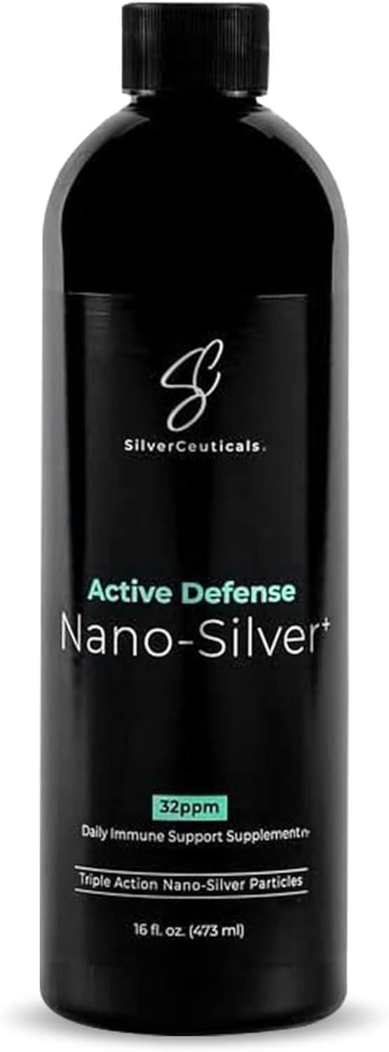 Colloidal Silver Nano Technology - 32ppm 16oz - Immune Support