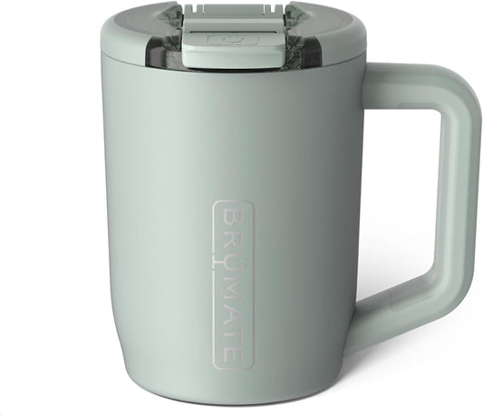 BruMate Muv Insulated Coffee Mug - 15oz Leak Proof Travel Cup