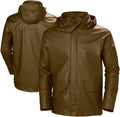 Helly-Hansen Gale Mens Waterproof Rain Jacket - Durable Work Shell