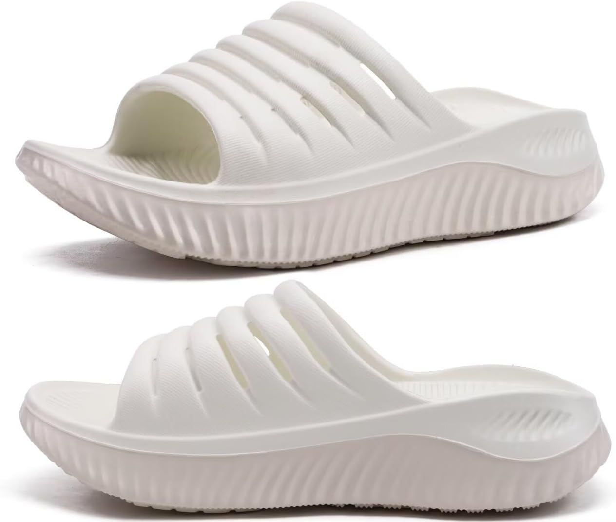 KuaiLu Womens Recovery Sandals for Plantar Fasciitis Support