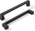 khtumeware 8 in Cabinet Pulls 10 Pack Matte Black - Durable Kitchen