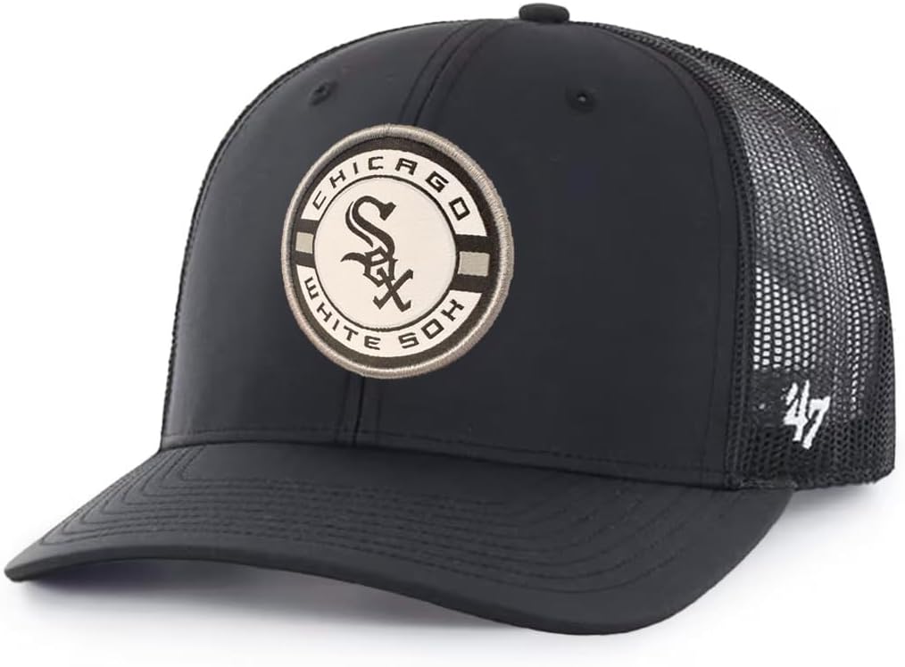 47 Brand MLB Unisex Baseball Team Color Logo Trucker Hat