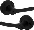 Kwikset Henley Interior Privacy Door Handle Pack of 8 - Matte Black