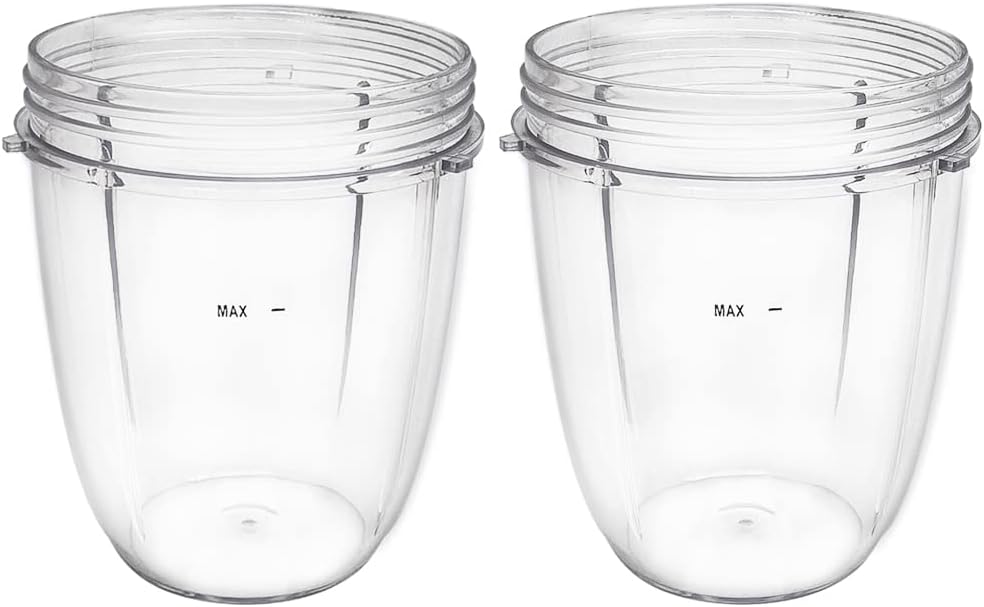 NutriBullet Blender Compatible Cups - 18oz x2