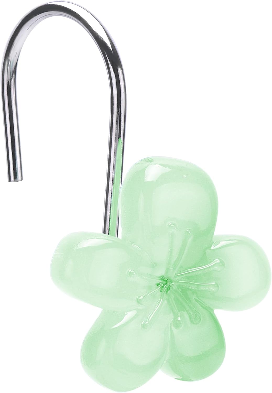 Floral Glow Shower Hooks - Brighten Your Bathroom!