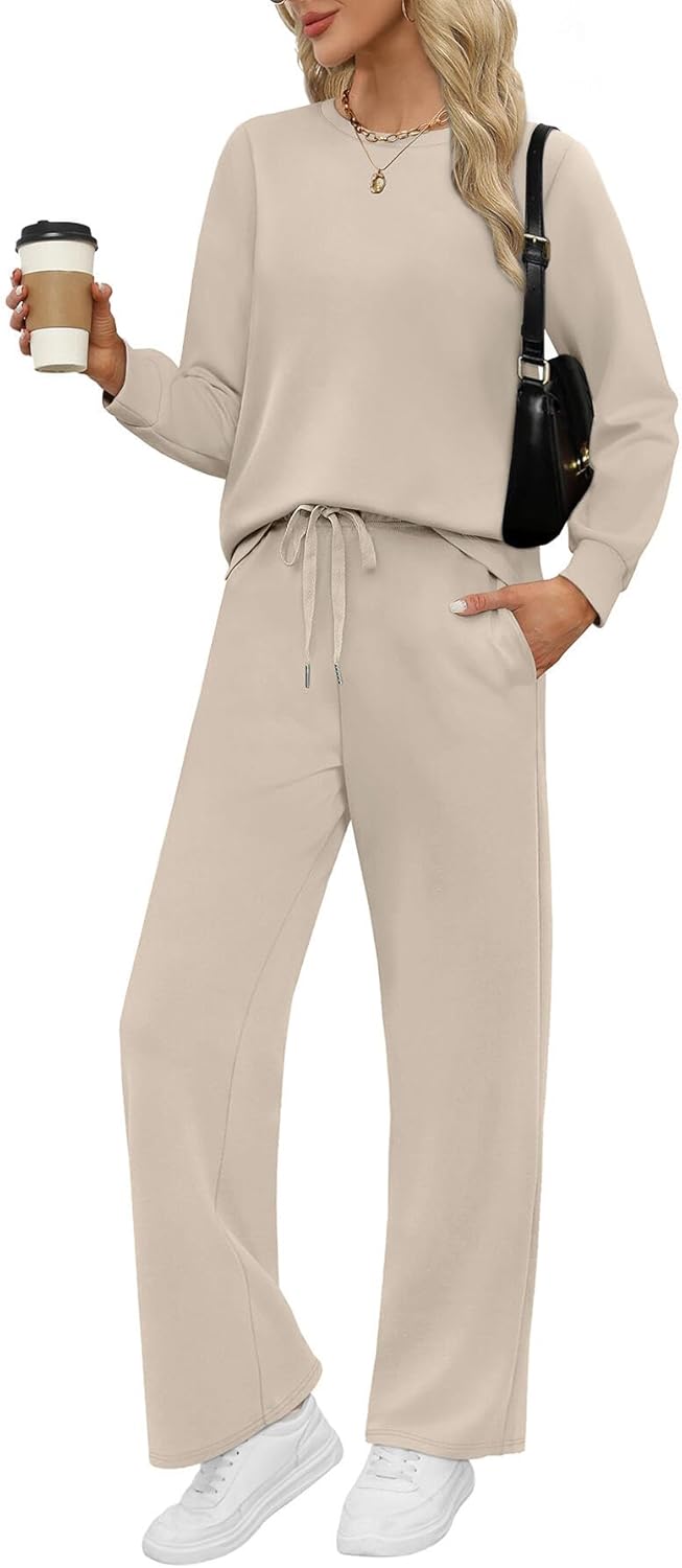 WIHOLL Lounge Sets for Women: Stylish Travel Sweatsuit Outfit