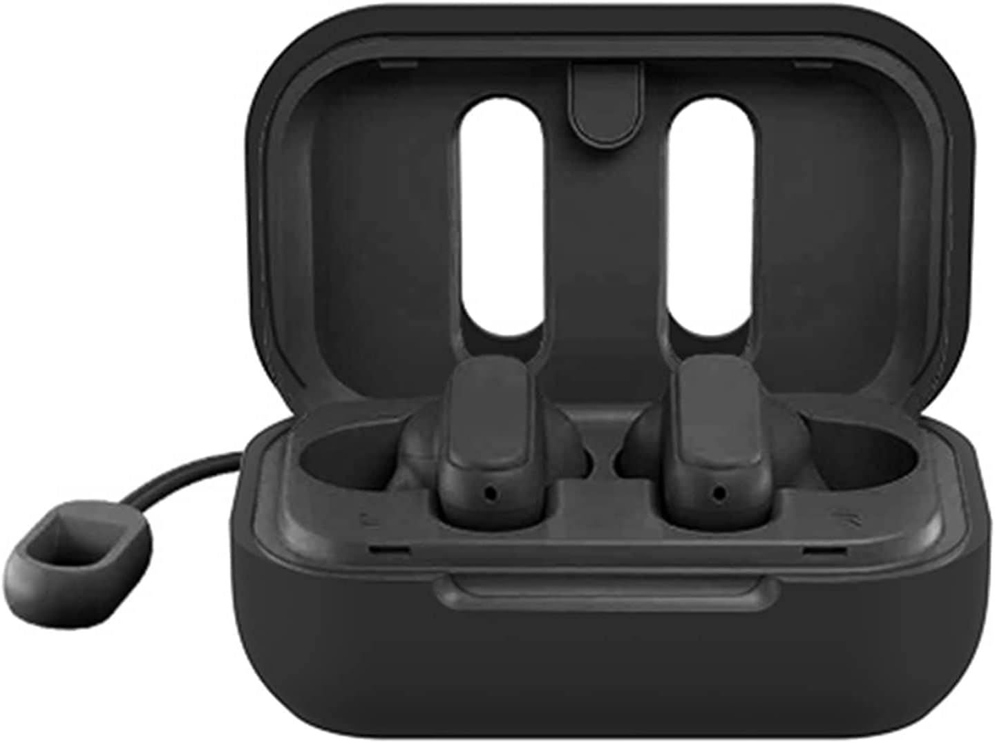 Black Silicone Case for Skullcandy Dime Earbuds