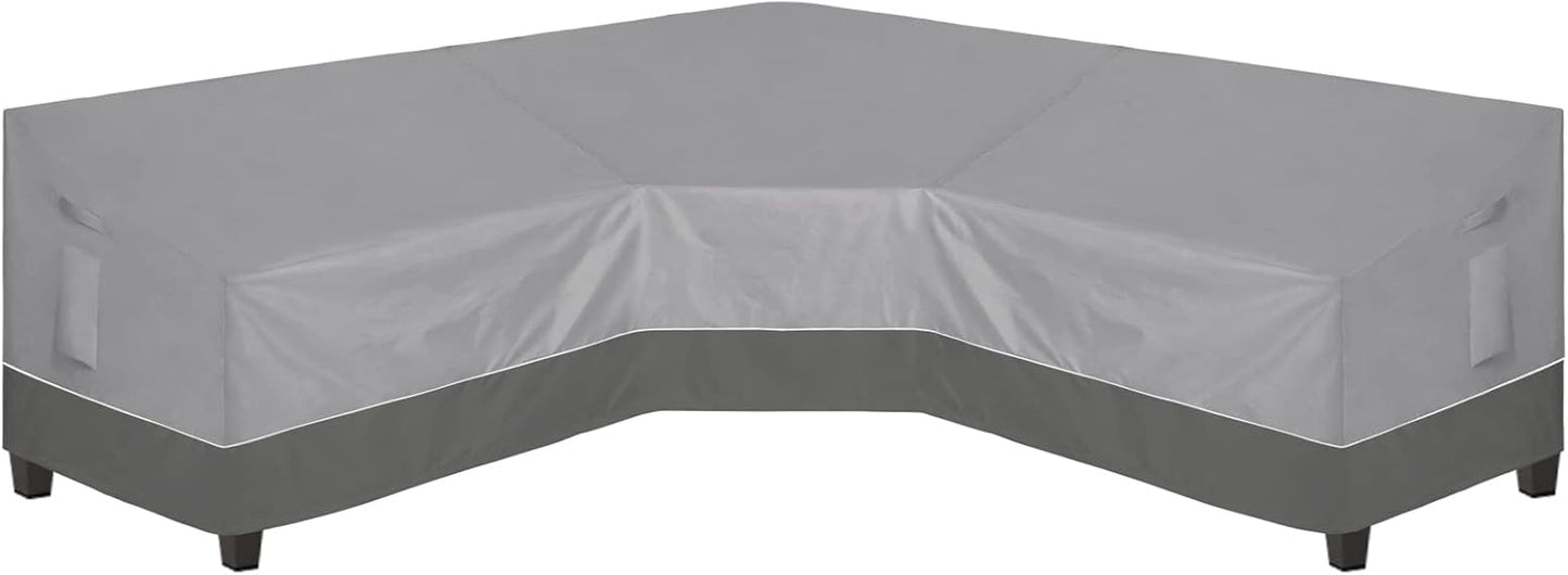 Easy-Going Outdoor V-Shaped Sectional Sofa Cover for Protection