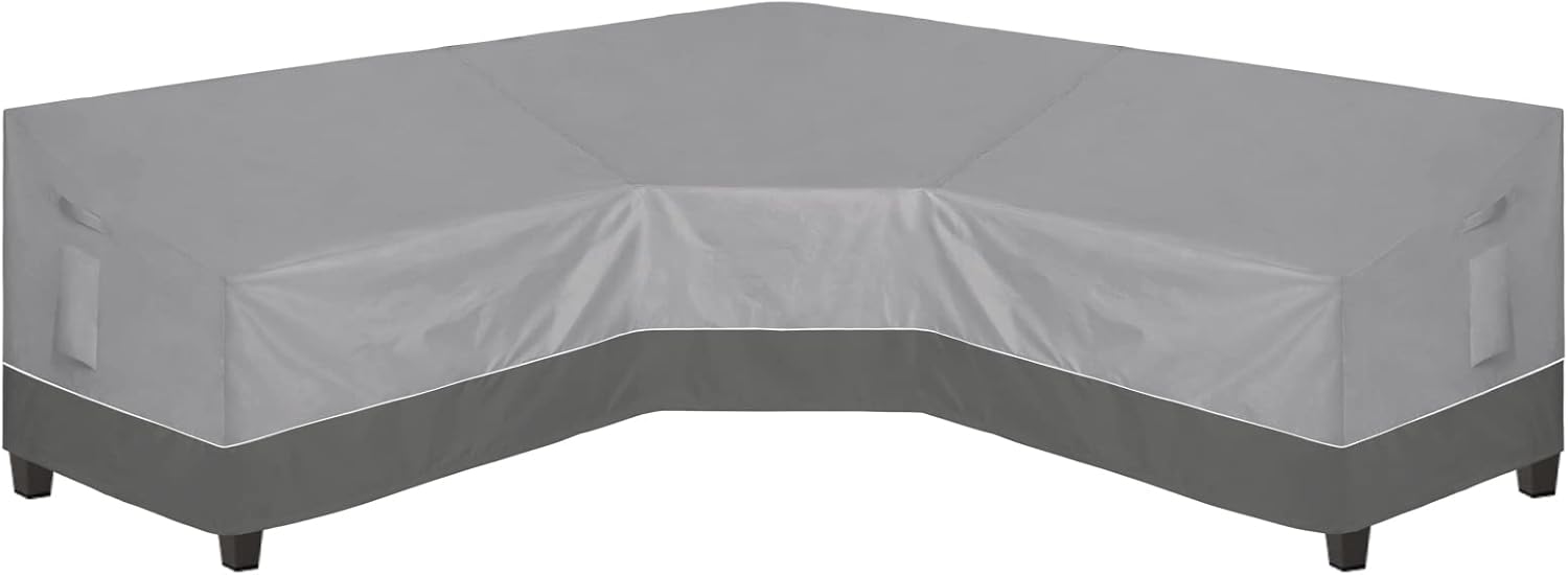 Easy-Going Outdoor V-Shaped Sectional Sofa Cover for Protection