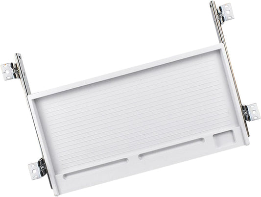 Gralara White Keyboard Drawer: Space-Saving Desk Solution