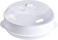 BPA-Free Microwave Steamer: Cook Veggies, Rice & Fish Easily!