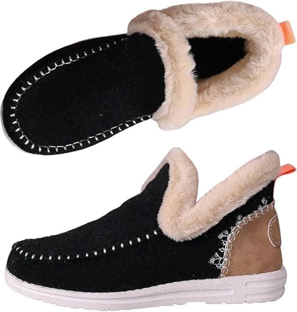 Warm Plush Slipper Boots for Cozy Feet