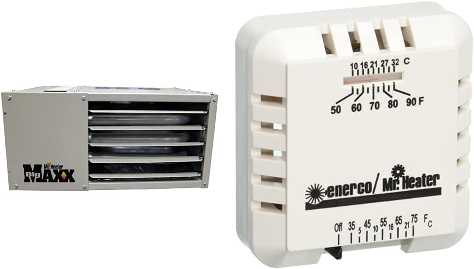 50,000 BTU Natural Gas Unit Heater Bundle with Thermostat Review