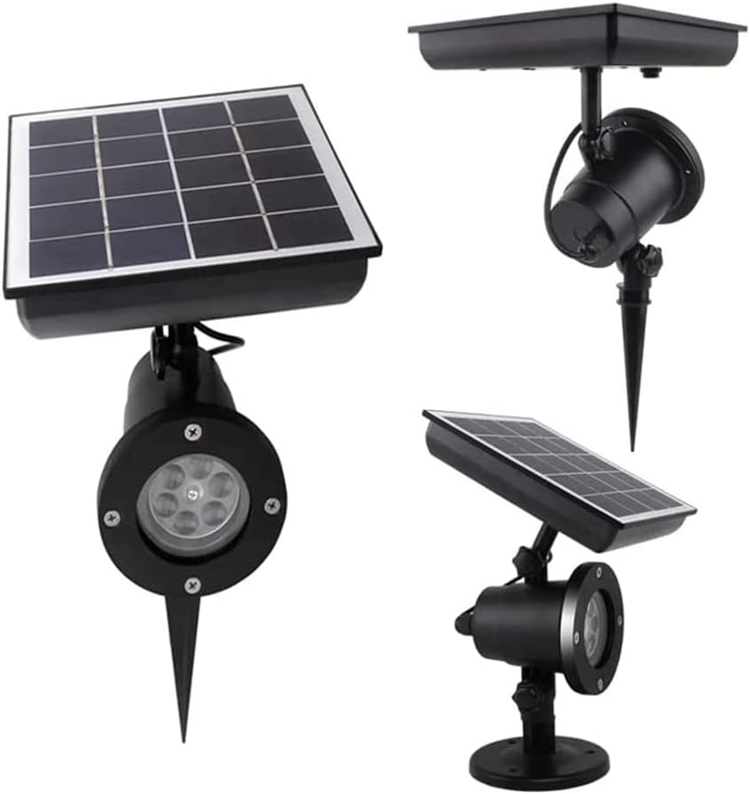 Solar Snowflake Projector: Festive Landscape Illumination