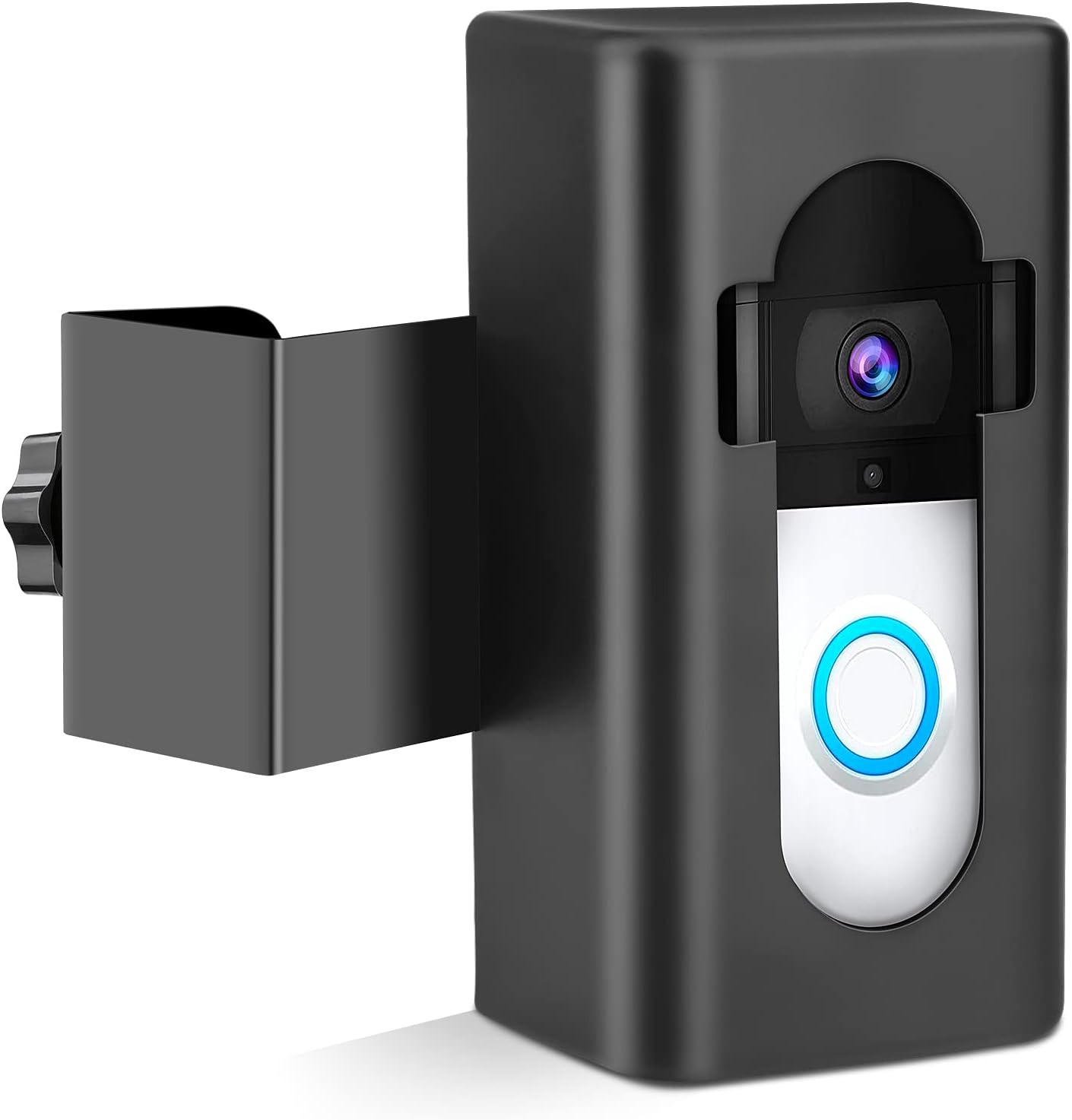 Secure Video Doorbell Mount - No Drill Needed!