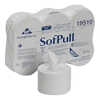 Georgia Pacific SofPull Centerpull Toilet Paper for High Capacity