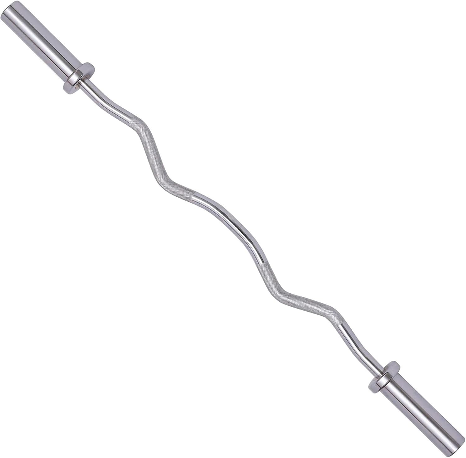 Olympic Barbell Bar 48 in for Weight Lifting and Hip Thrusts