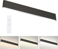 Aipsun 43.3in Remote Control Dimmable Black Vanity Light - Adjustable