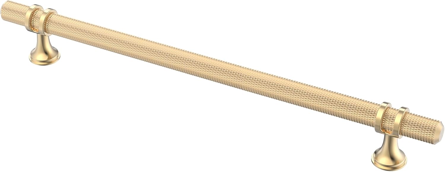 Elegant Gold Cabinet Pulls for Kitchen and Furniture - 10 Pack
