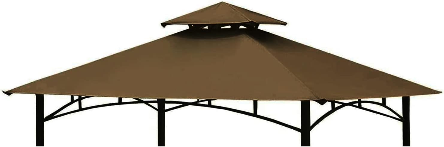 Brown BBQ Roof Canopy Top for L-GG001PST-F