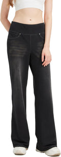 Women's High Waisted Bell Bottom Jeans - Tummy Control Fit KYAL