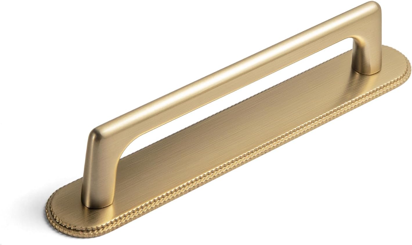 Goo-Ki Champagne Bronze Cabinet Pulls with Classic Backplate
