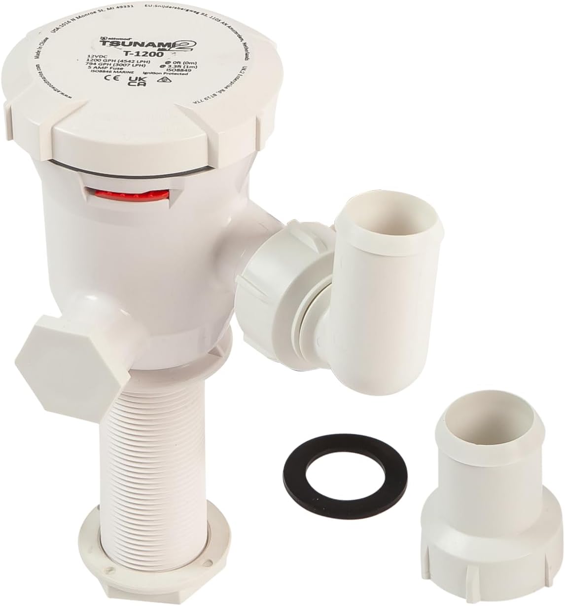Tsunami Mk2 500 Aerator Pump for Livewell Tanks and Bait