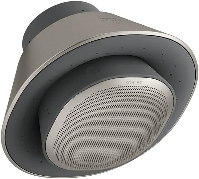 Kohler Moxie Showerhead with Bluetooth Speaker for Ultimate Relaxation