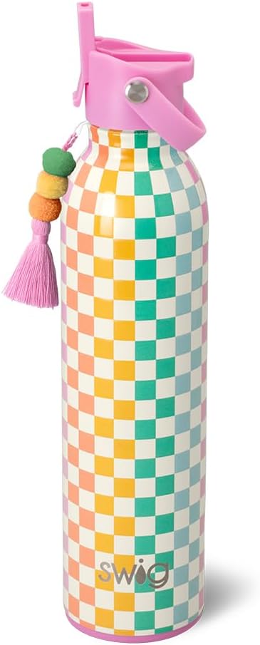 Swig Life 26oz Insulated Water Bottle with Straw and Lid