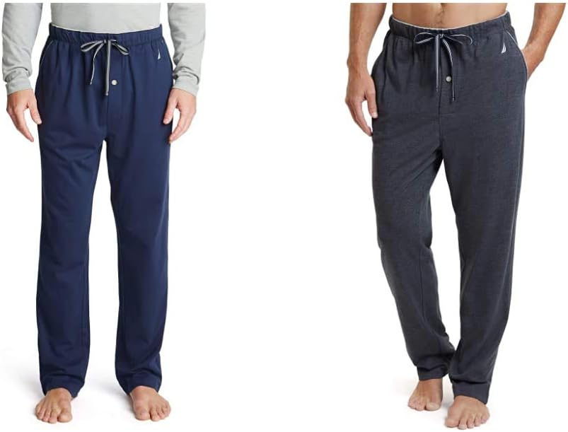 Nautica Men's Soft Knit Sleep Lounge Pant for Ultimate Comfort