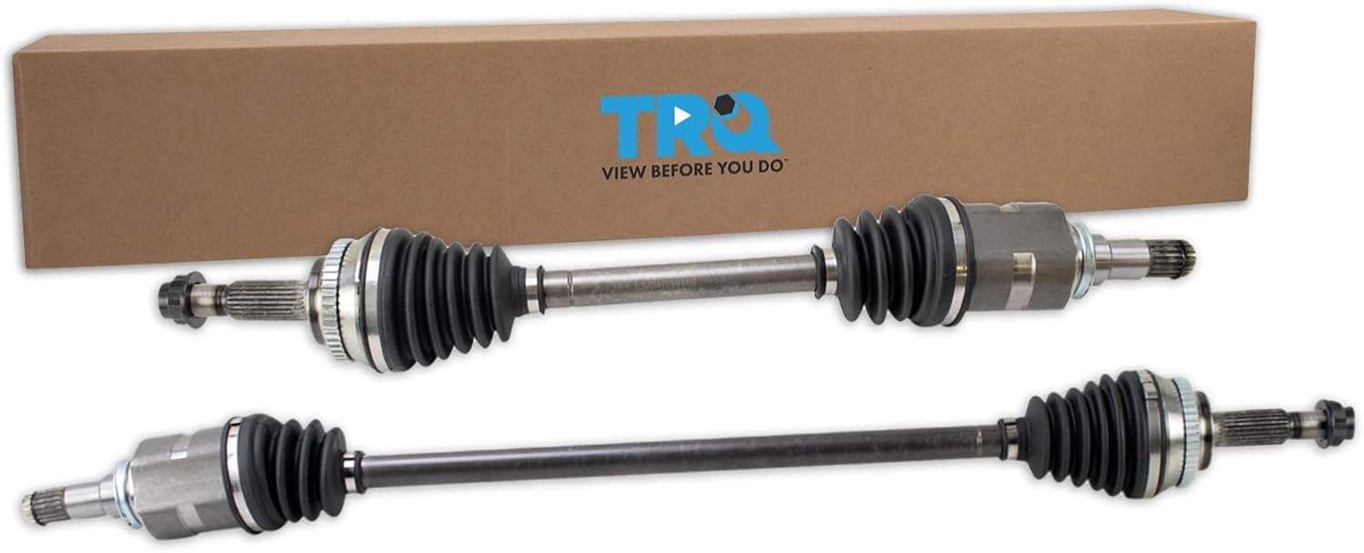 TRQ Front CV Axle Shaft Assembly Set for Pontiac Vibe & Corolla