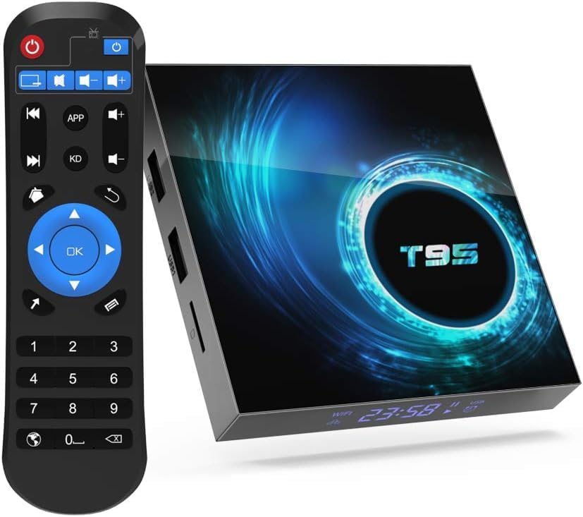 High-Performance 4GB RAM Android TV Box - 6K HD Streaming