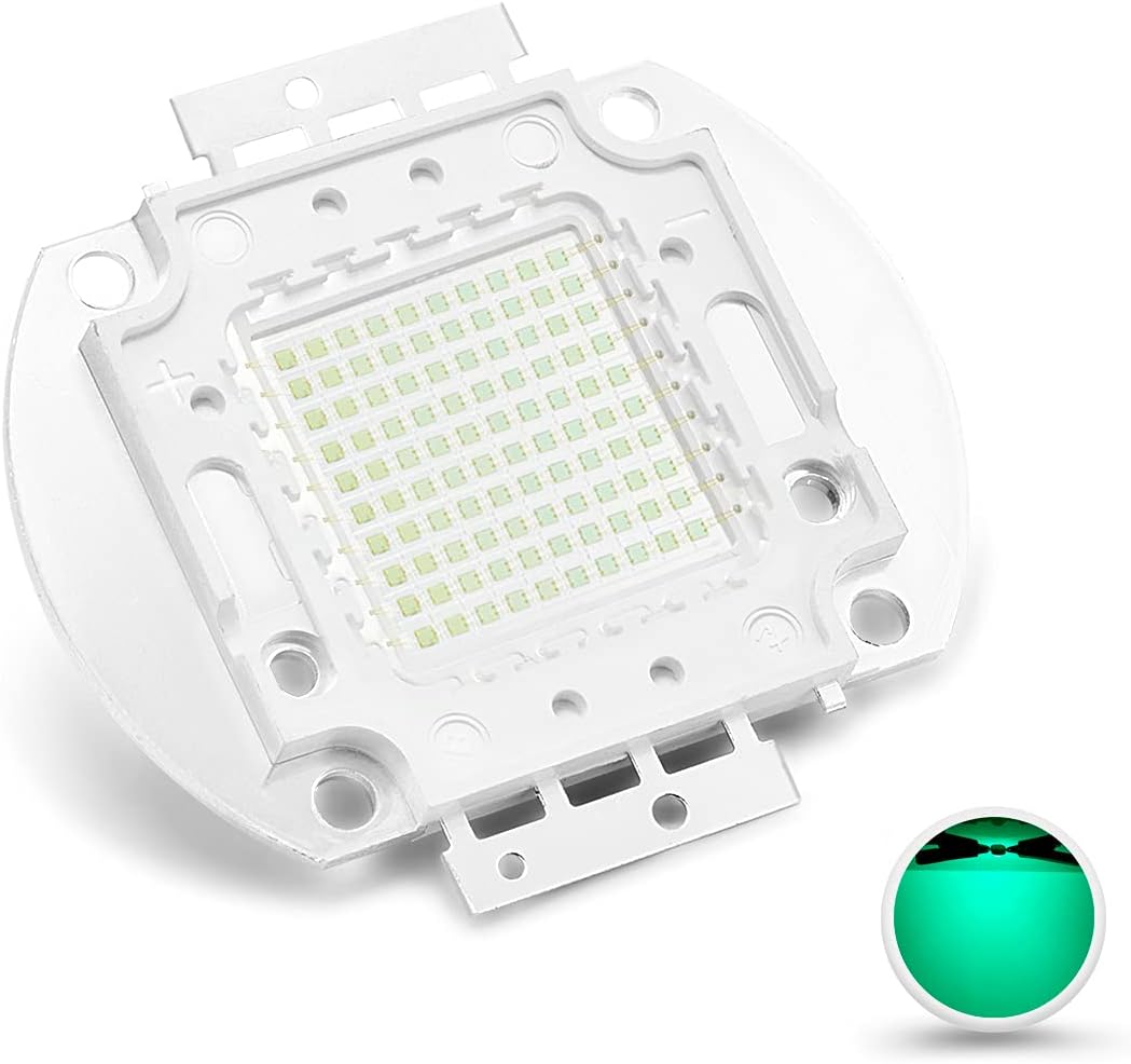 CHANZON High Power 100W Cyan LED Chip for DIY Lighting Projects