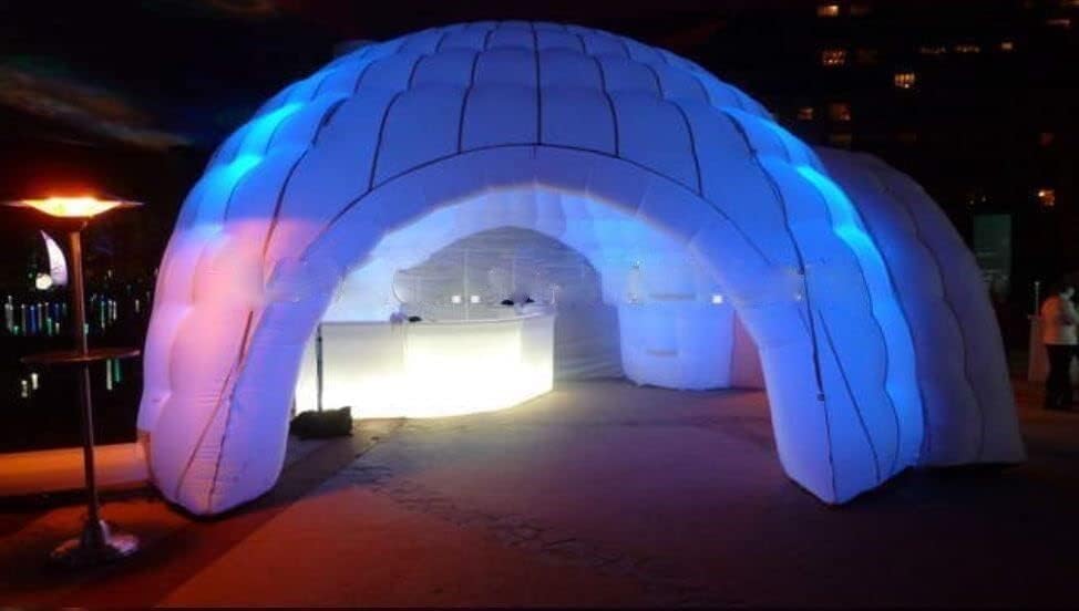 Spacious White Wedding Dome Tent - Perfect for Events!