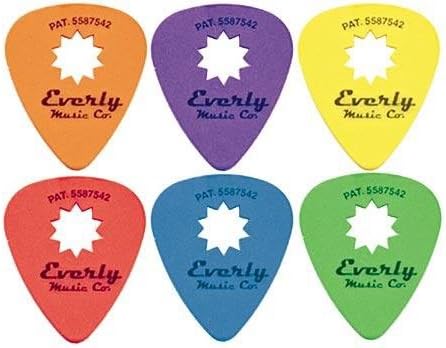 Everly Star Pik 1.0mm Blue - 12-Pack for Precise Guitar Picking