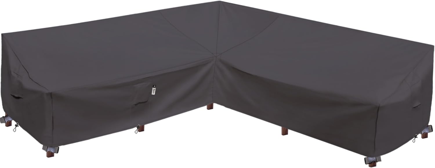 Heavy Duty Outdoor Sectional Sofa Cover for All Seasons