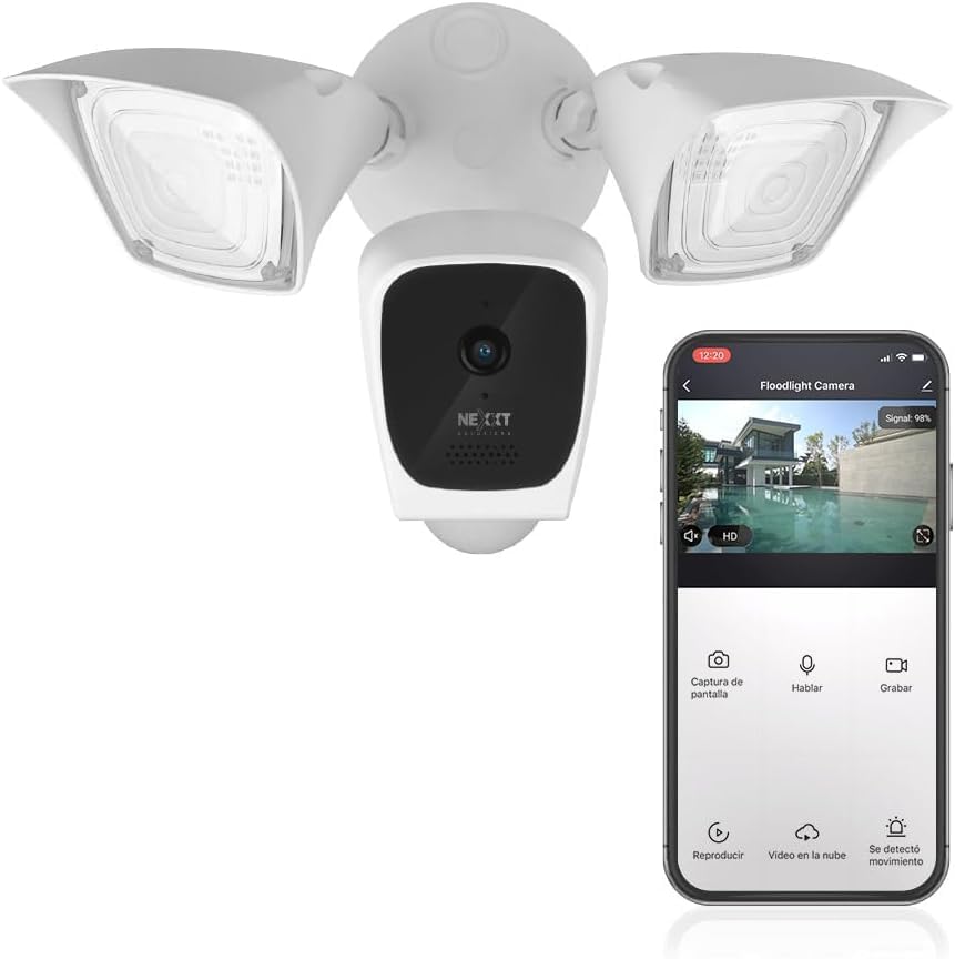 NEXXT Smart Wi-Fi Floodlight Camera for Ultimate Security