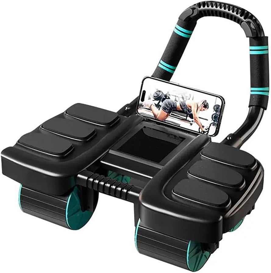 Automatic Rebound Ab Roller Wheel for Core Exercise at Home