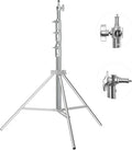 Heavy Duty Light Stand Photography 13.1ft Stainless Steel - Stable Pro