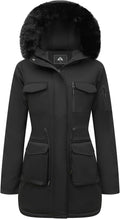 Women's Long Winter Coat Thickened Down Alternative Puffer - Warm