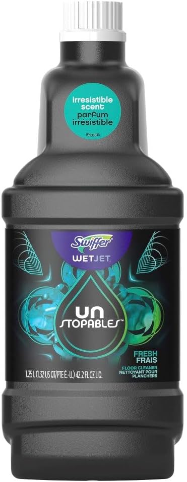 Freshen Floors Fast with Swiffer WetJet Refill!