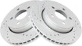 Front Performance Brake Rotors Set Compatible with 2008-12 Jeep