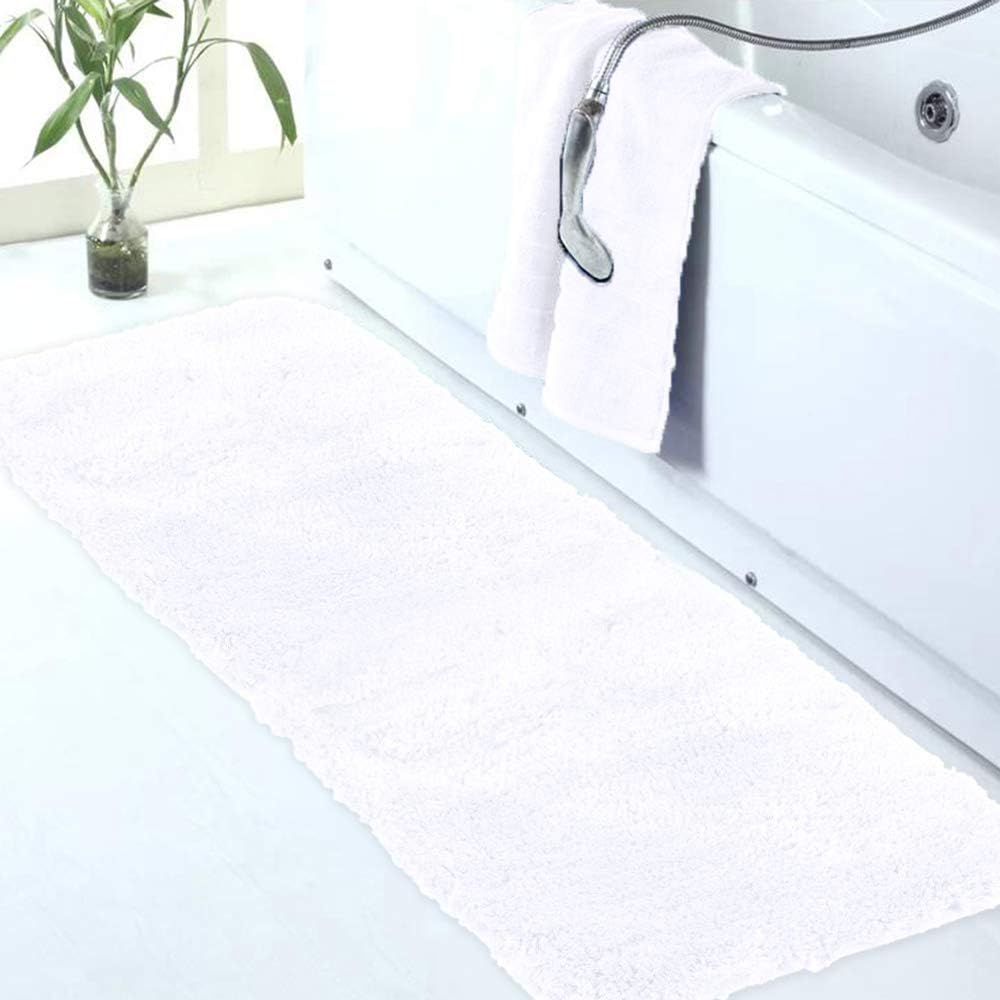 Walensee Large Bathroom Rug 24x72 Extra Soft Non Slip Mat
