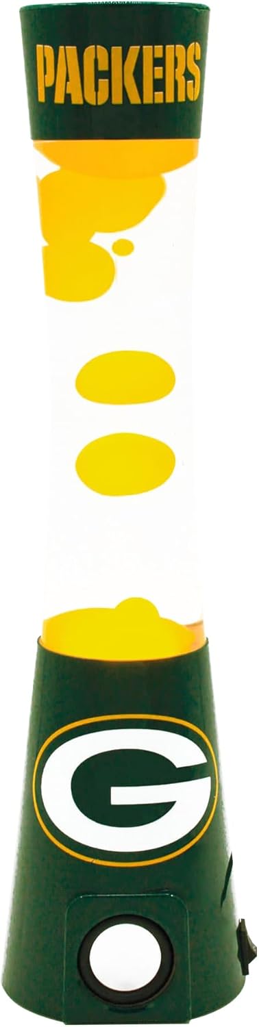 Green Bay Packers 16.5 Magma Lamp Speaker for Ultimate Fans