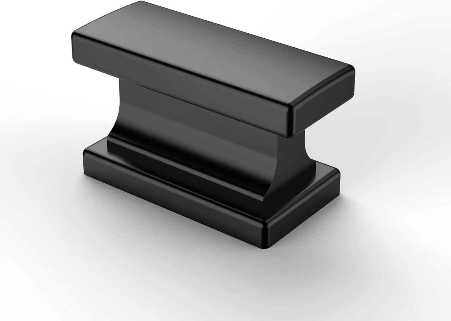Asidrama 15 Pack Matte Black Kitchen Cabinet Knobs for Drawers