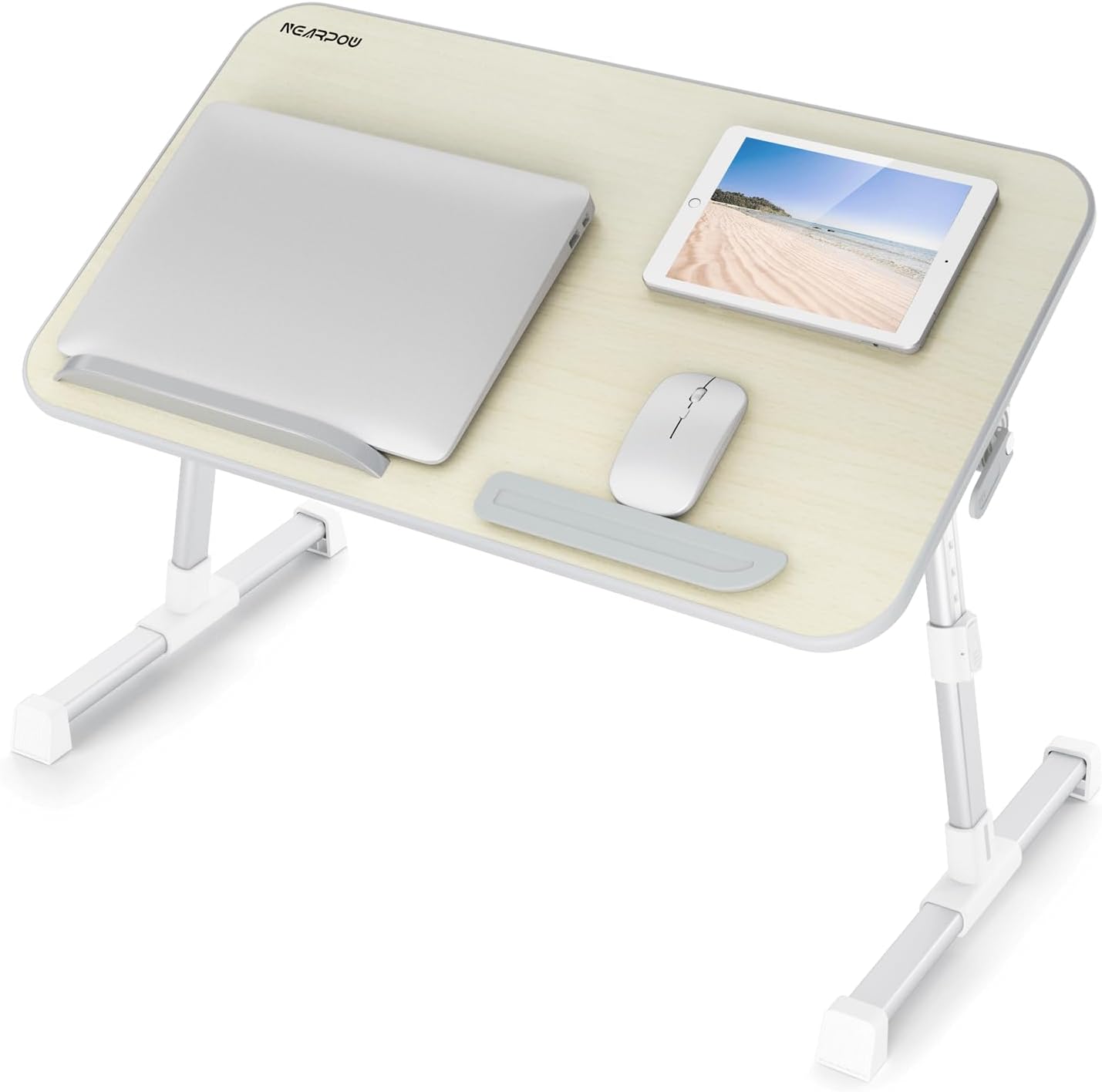 Adjustable Laptop Bed Tray Table for Comfort and Convenience