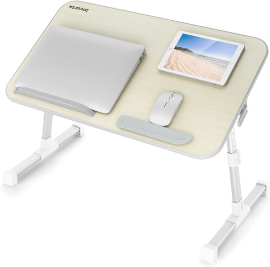 Adjustable Laptop Bed Tray Table for Comfort and Convenience