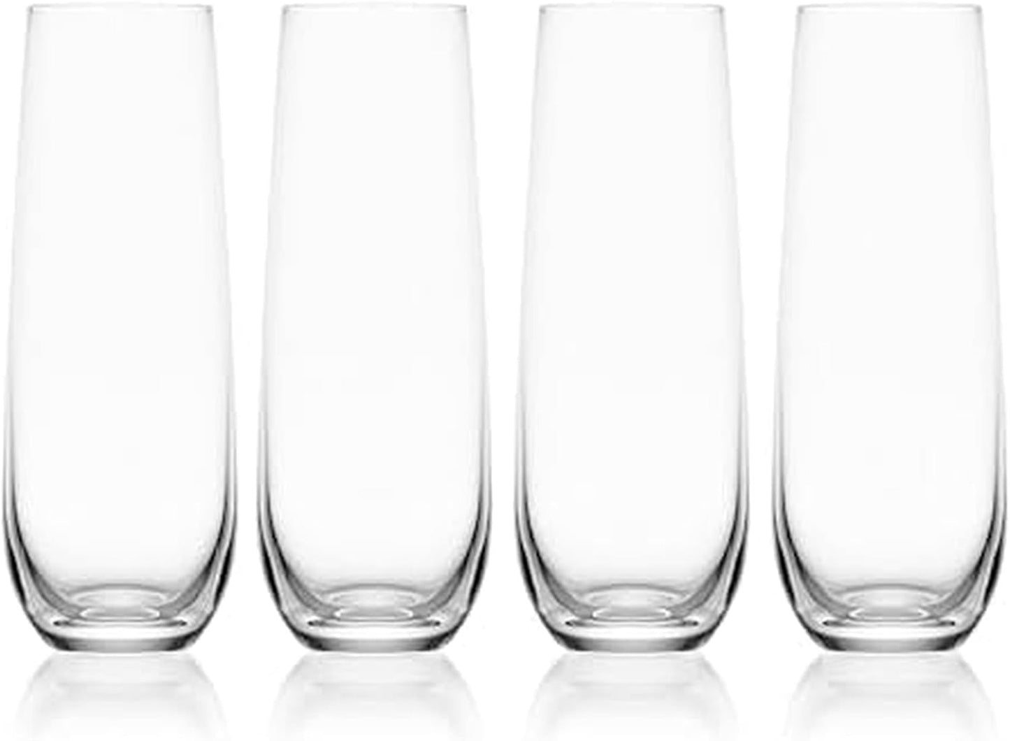 Mikasa Lana Stemless Champagne Flutes for Elegant Celebrations