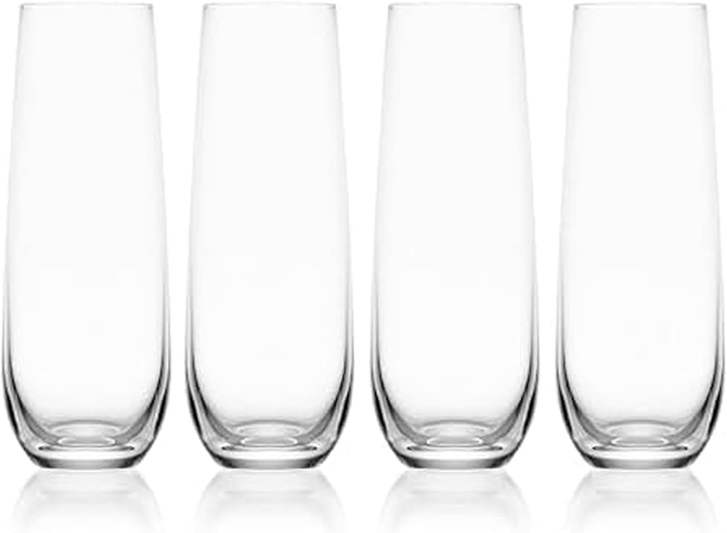 Mikasa Lana Stemless Champagne Flutes for Elegant Celebrations