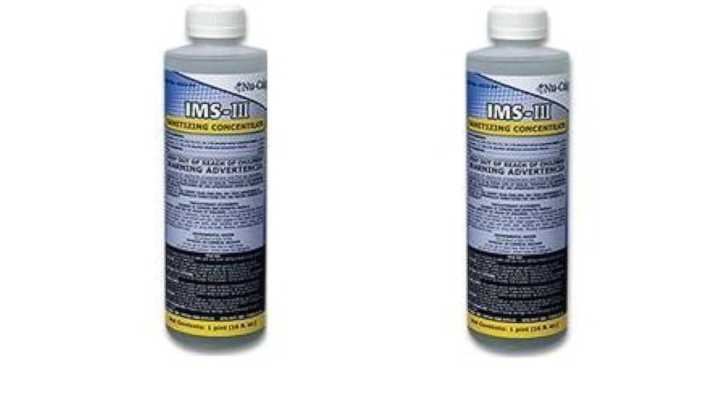 Nu-Calgon 2 Pack Ice Machine Sanitizer 16oz - Kills 99.9% of Germs